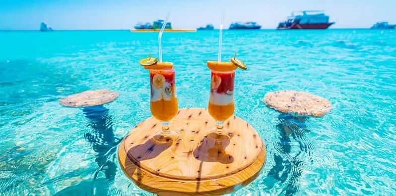 Paradise Island Hula Hula day trip from Hurghada