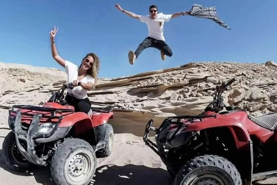 3 Hours Safari by Quad Bike and Camel Ride in Hurghada